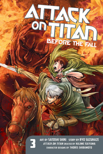 Attack on Titan: Before the Fall 3 — manga cover