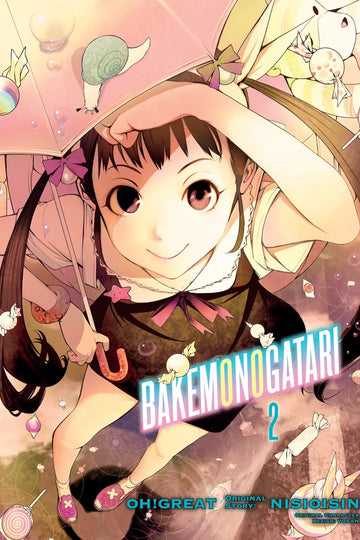 Bakemonogatari (Manga), volume 2 — manga cover