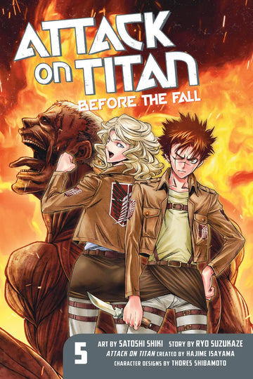 Attack On Titan: Before The Fall 5 — manga cover