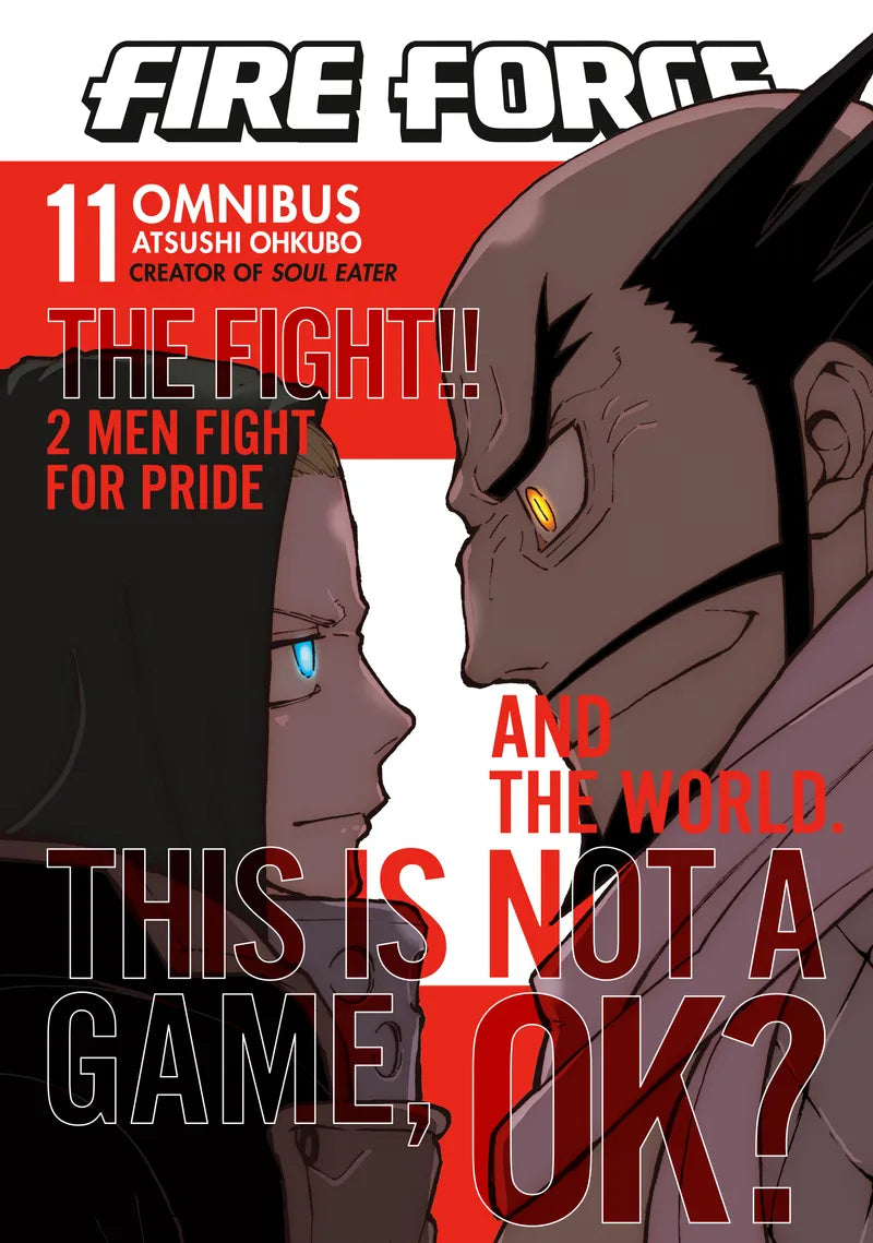 Fire Force Omnibus 11 (Vol. 31-32) — manga cover