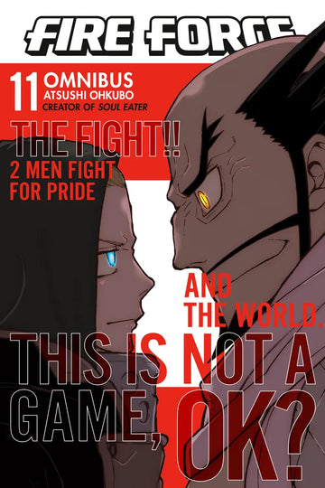 Fire Force Omnibus 11 (Vol. 31-32) — manga cover