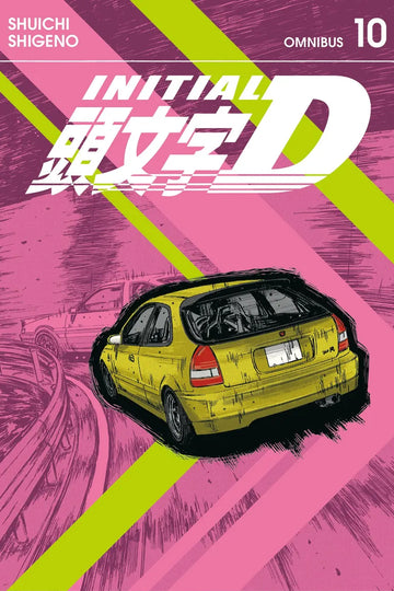 Initial D Omnibus 10 (Vol. 19-20) — manga cover