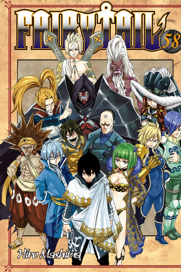 FAIRY TAIL 58 — manga cover