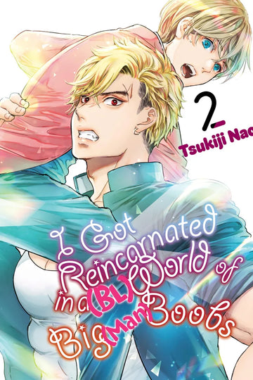 I Got Reincarnated in a (BL) World of Big (Man) Boobs 2 — manga cover