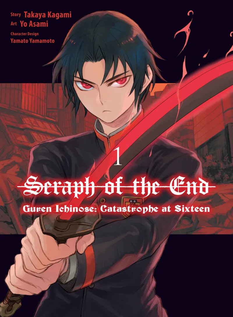 Seraph of the End: Guren Ichinose: Catastrophe at Sixteen (manga) 1 — manga cover