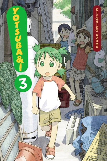 Yotsuba&!, Vol. 3 — manga cover