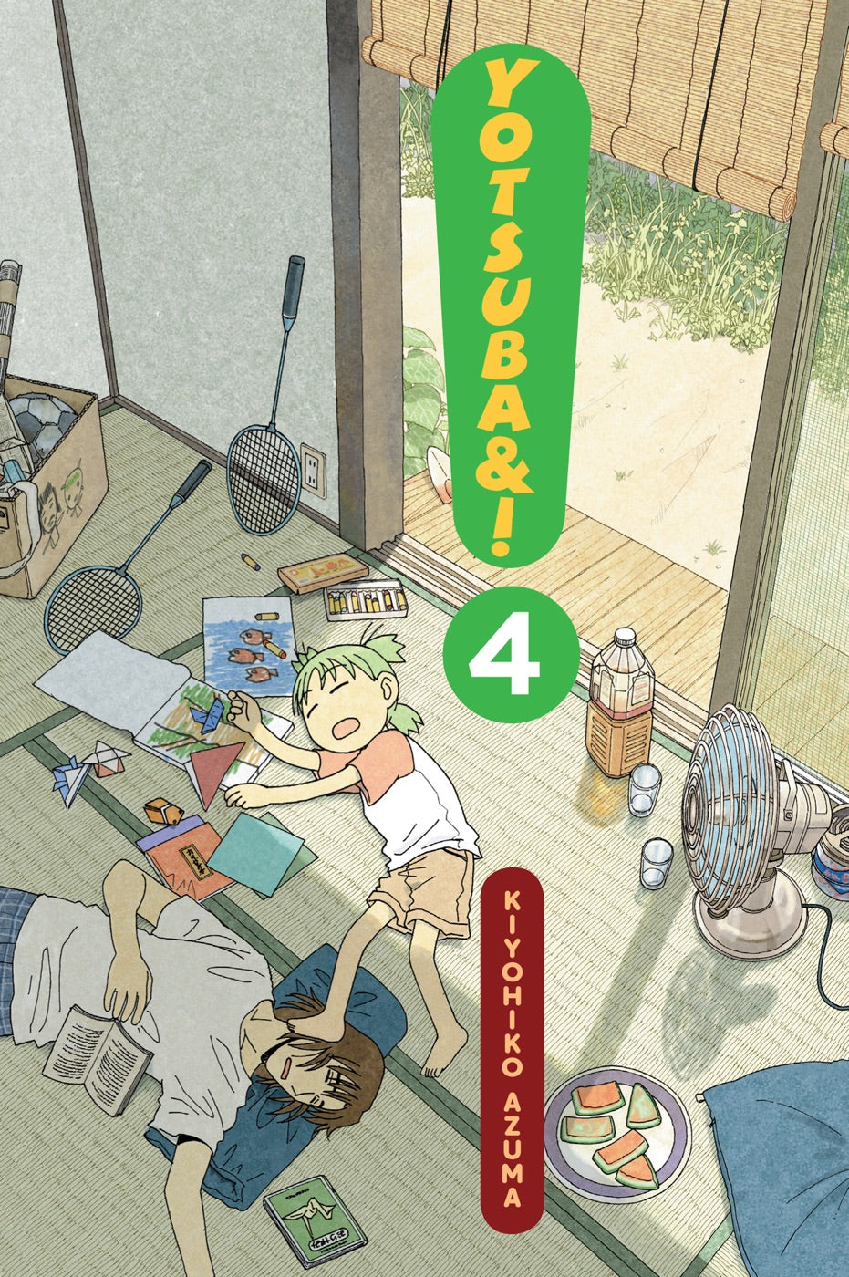 Yotsuba&!: Vol 4 — manga cover