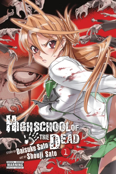Highschool Of The Dead, Vol 1 — manga cover