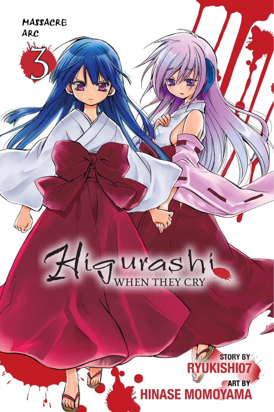 Higurashi When They Cry: Massacre Arc, Vol. 3 — manga cover