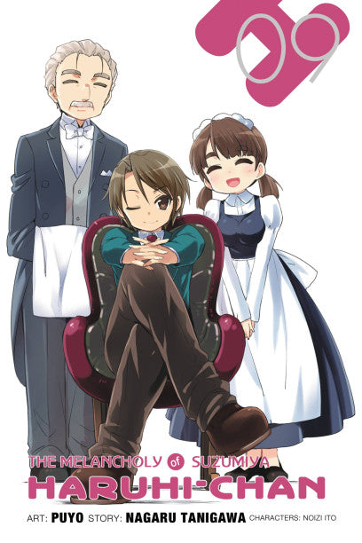 The Melancholy of Suzumiya Haruhi-chan, Vol. 9 — manga cover