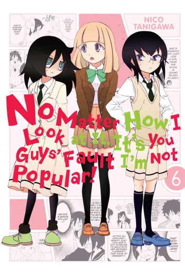 No Matter How I Look at it, It's You Guys' Fault I'm Not Popular!, Vol. 6 — manga cover