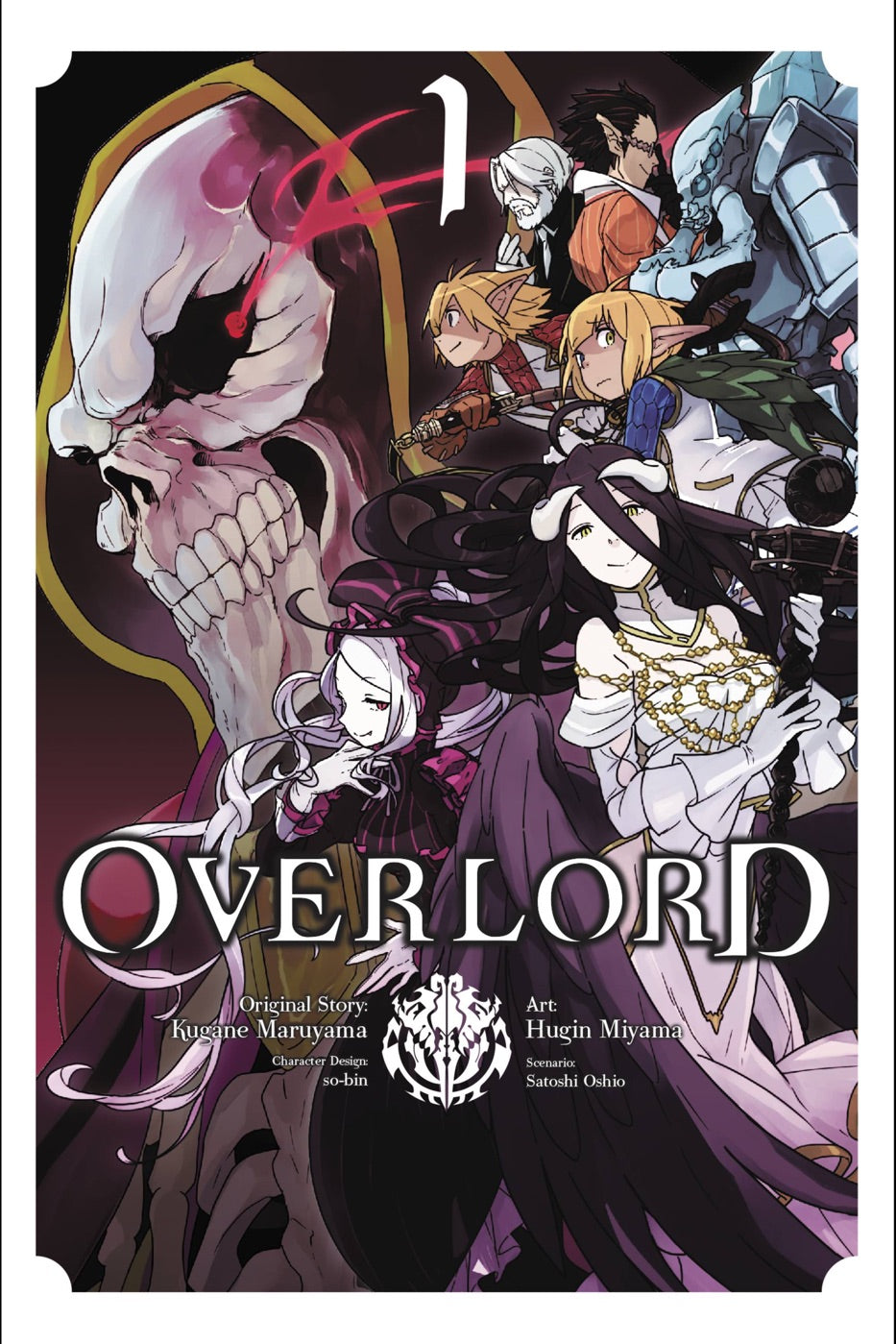 Overlord, Vol. 1 (Manga) — manga cover