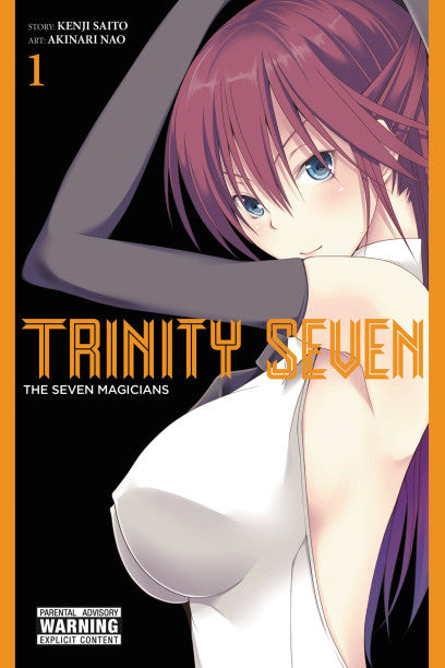 Trinity Seven, Vol. 1 — manga cover