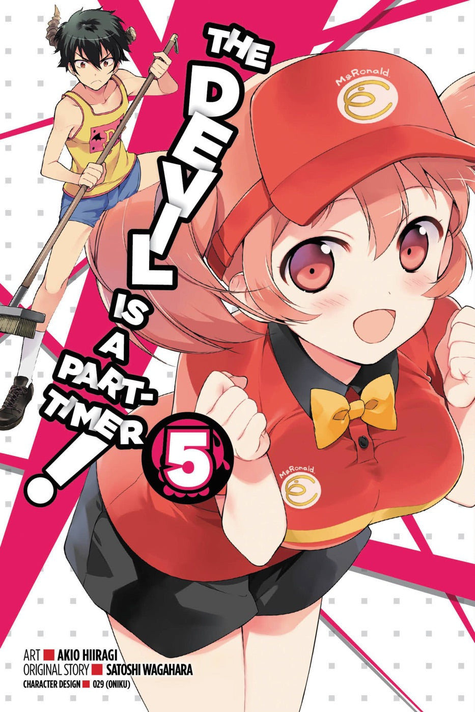 The Devil Is a Part-Timer!, Vol. 5 (Manga) — manga cover