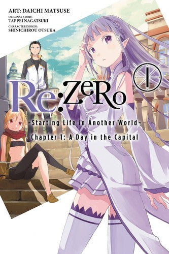 Re:ZERO: -Starting Life in Another World-, Vol. 1 (manga) — manga cover