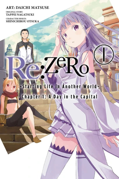 Re:ZERO: -Starting Life in Another World-, Vol. 1 (manga) — manga cover