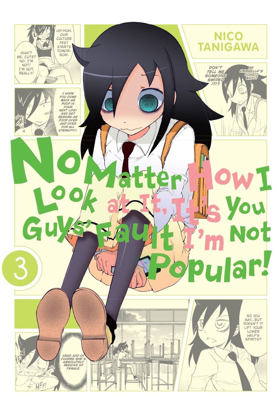 No Matter How I Look At It, It's You Guys' Fault I'm Not Popular, Vol. 3 — manga cover