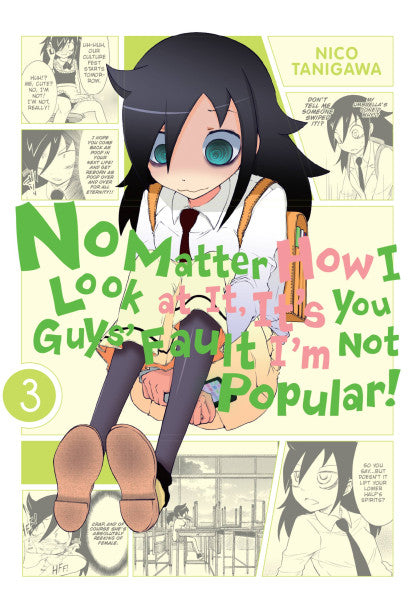 No Matter How I Look At It, It's You Guys' Fault I'm Not Popular, Vol. 3 — manga cover