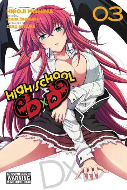High School DxD, Vol. 3 — manga cover