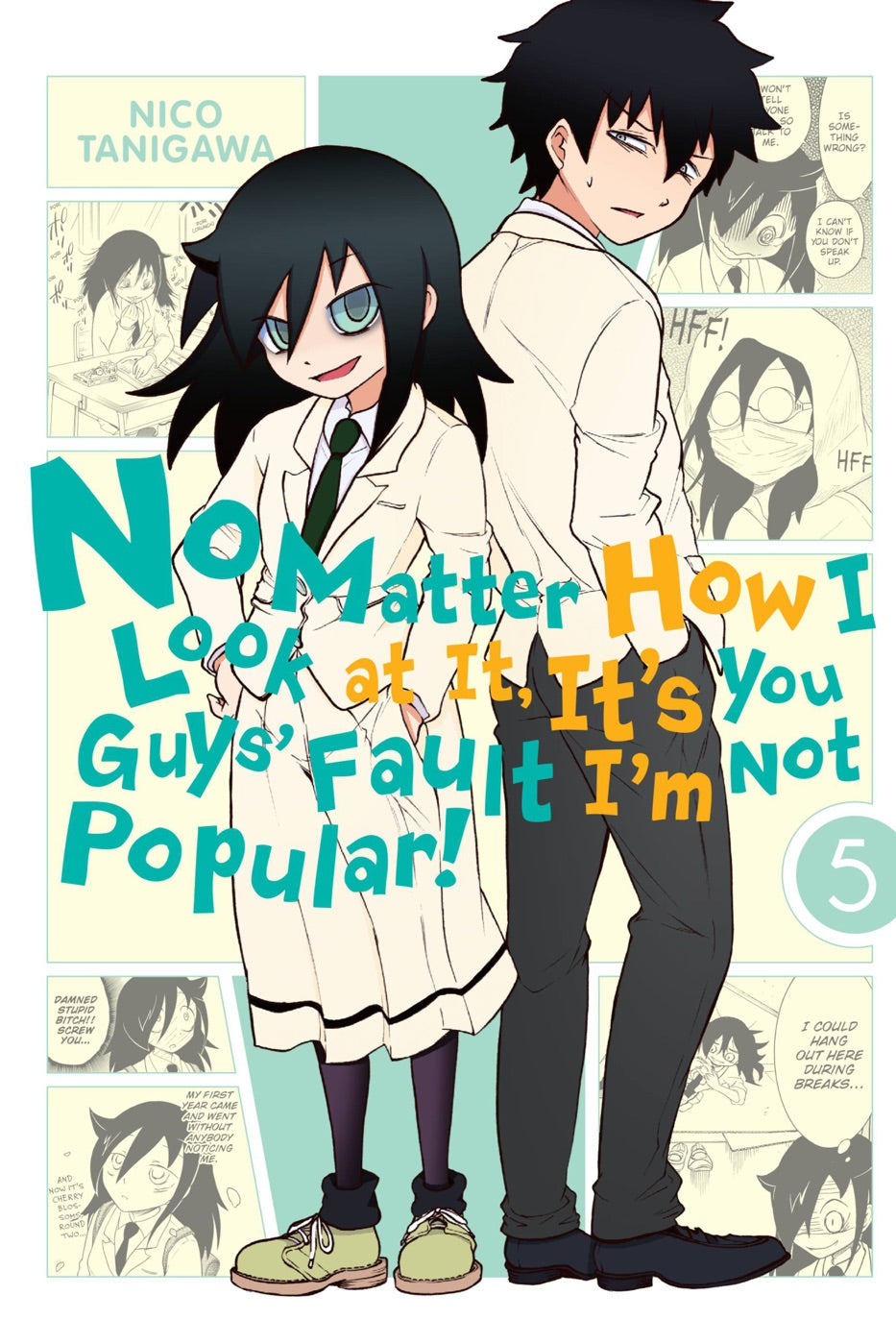 No Matter How I Look at it, It's You Guys' Fault I'm Not Popular!, Vol. 5 — manga cover