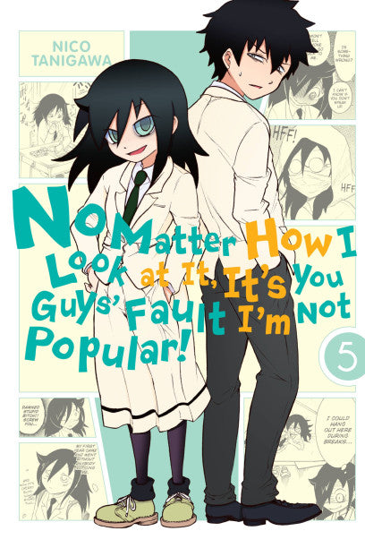 No Matter How I Look at it, It's You Guys' Fault I'm Not Popular!, Vol. 5 — manga cover