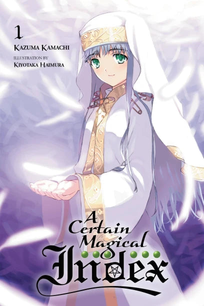 Certain Magical Index, Vol. 1 (Novel) — light novel cover