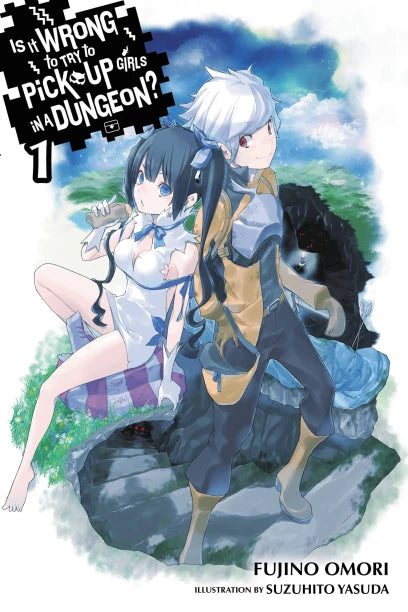 Is It Wrong to Try to Pick Up Girls in a Dungeon?, Vol. 1 (Novel) — light novel cover
