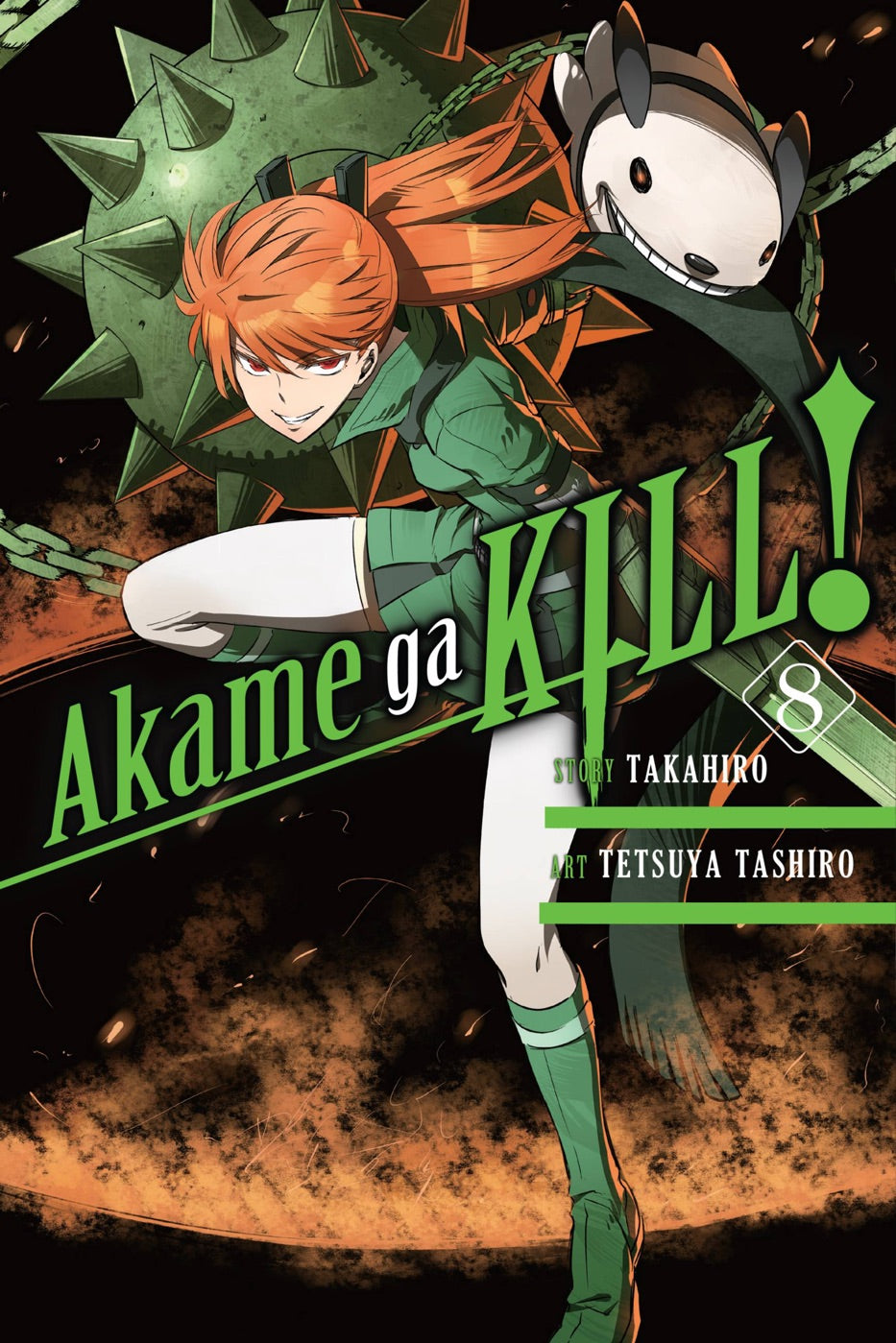 Akame ga KILL!, Vol. 8 — manga cover