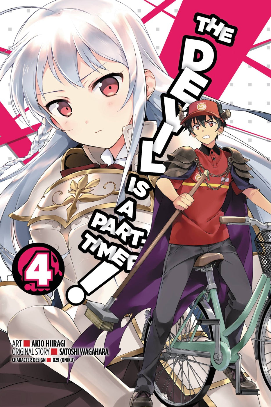 The Devil Is a Part-Timer, Vol. 4 (Manga) — manga cover