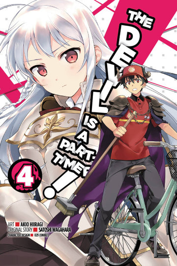 The Devil Is a Part-Timer, Vol. 4 (Manga) — manga cover