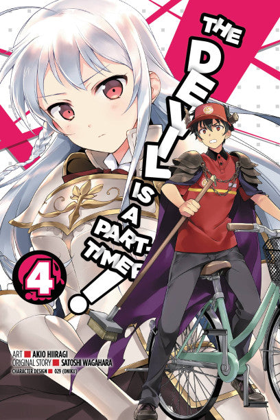 The Devil Is a Part-Timer, Vol. 4 (Manga) — manga cover