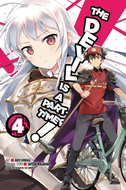 The Devil Is a Part-Timer, Vol. 4 (Manga) — manga cover