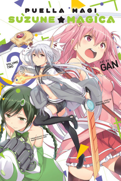 Puella Magi Suzune Magica, Vol. 2 — manga cover