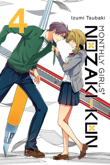 Monthly Girls' Nozaki-kun, Vol. 4 — manga cover