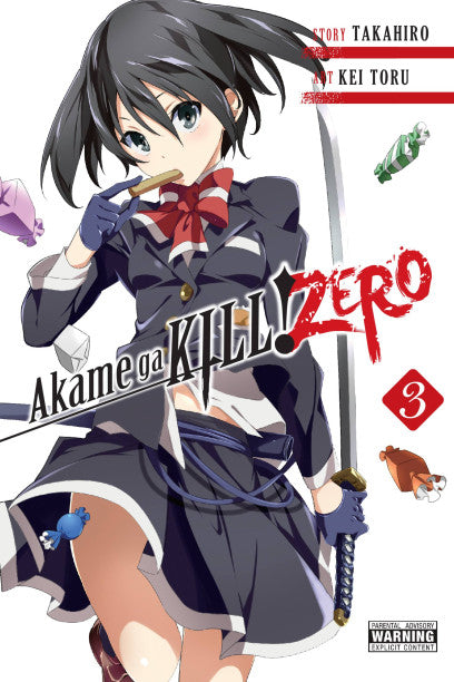 Akame Ga Kill! Zero, Vol. 3 — manga cover