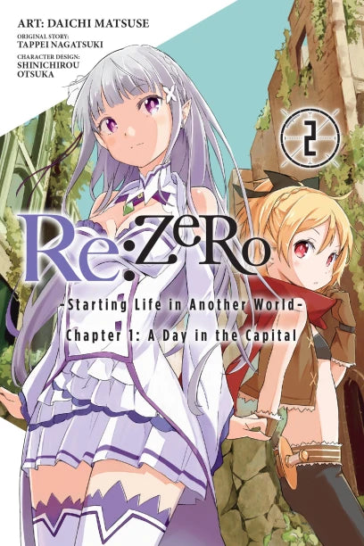 Re:ZERO: -Starting Life in Another World-, Vol. 2 (manga) — manga cover