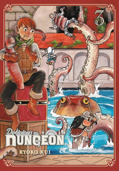 Delicious in Dungeon, Vol. 3 — manga cover