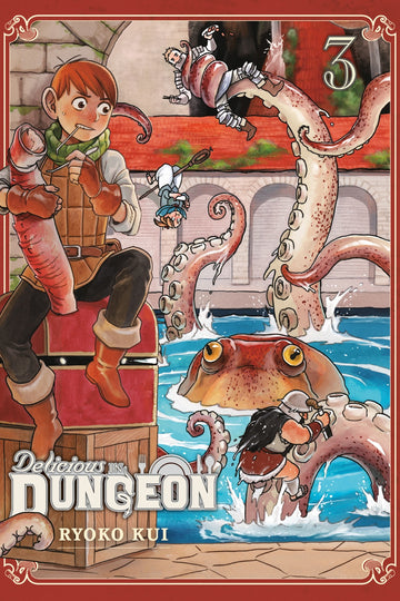 Delicious in Dungeon, Vol. 3 — manga cover