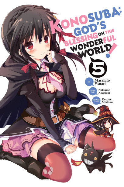 Konosuba: God's Blessing on This Wonderful World!, Vol. 5 (manga) — manga cover