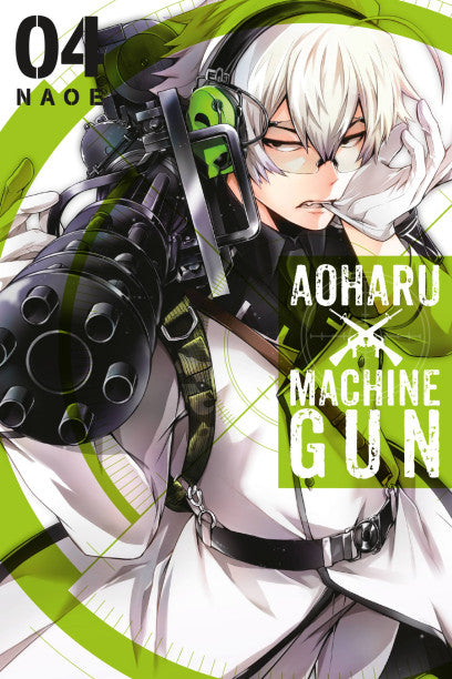 Aoharu X Machinegun, Vol. 4 — manga cover