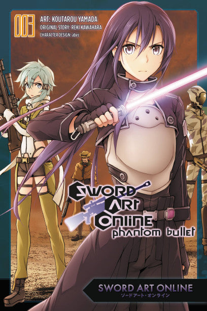 Sword Art Online: Phantom Bullet, Vol. 3 (manga) — manga cover