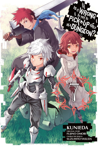 Is It Wrong to Try to Pick Up Girls in a Dungeon?, Vol. 7 (manga) — manga cover