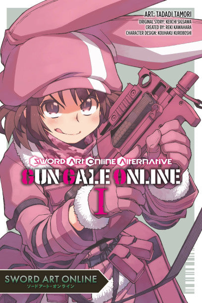 Sword Art Online Alternative Gun Gale Online, Vol. 1 (manga) — manga cover