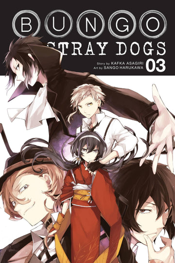 Bungo Stray Dogs, Vol. 3 — manga cover