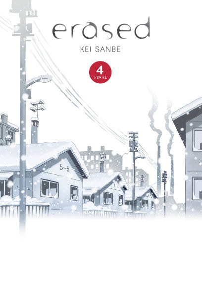 Erased, Vol. 4 — manga cover