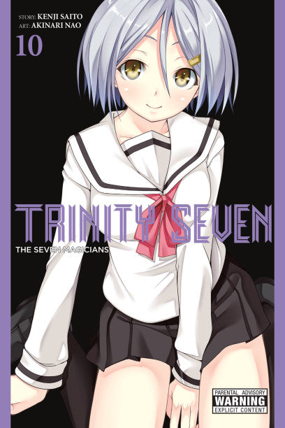 Trinity Seven, Vol. 10 — manga cover
