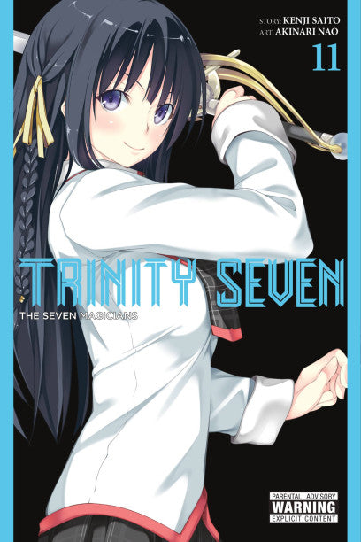 Trinity Seven, Vol. 11 — manga cover