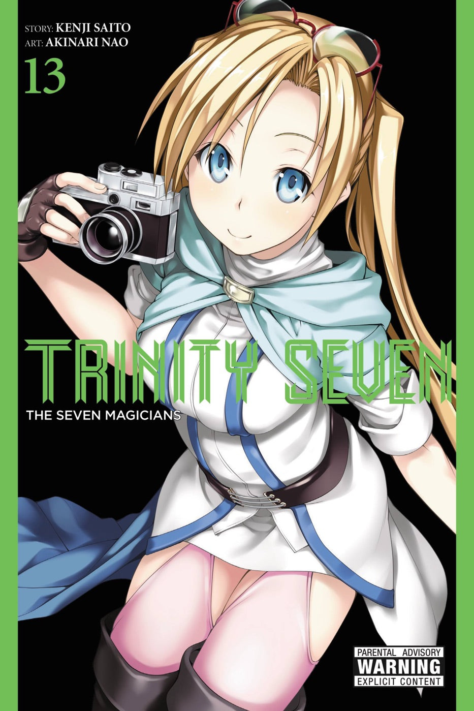 Trinity Seven, Vol. 13 — manga cover