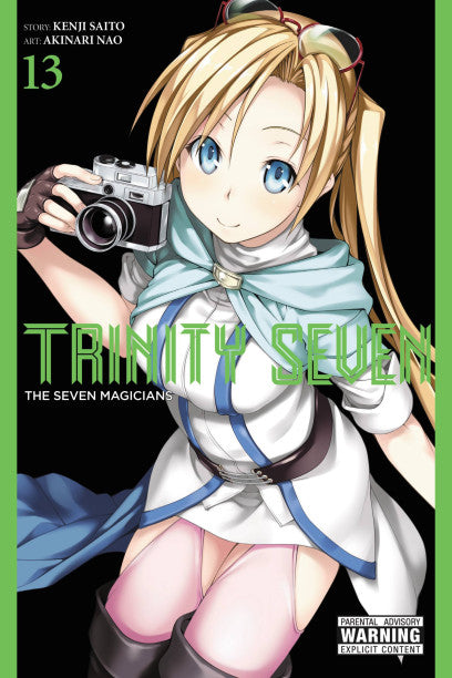 Trinity Seven, Vol. 13 — manga cover