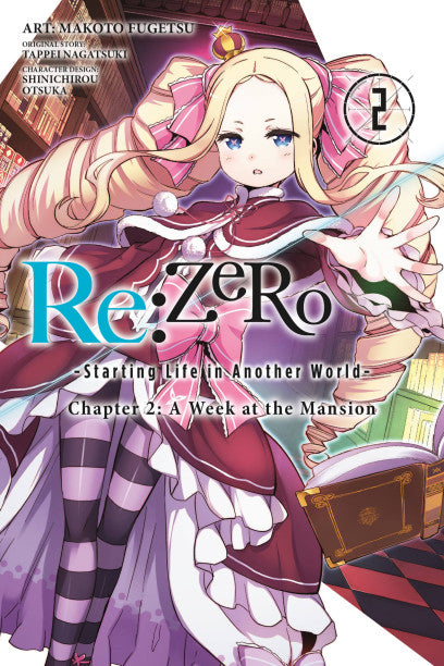 Re:ZERO -Starting Life in Another World-, Chapter 2: A Week at the Mansion, Vol. 2 (manga) — manga cover